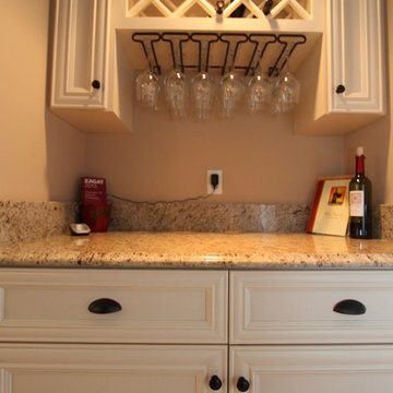 Transitional Kitchen in White Laminate from Westminster, Maryland