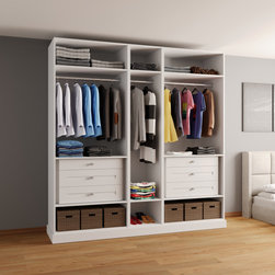 Wardrobe 88 1/2&Prime; In-stock - Armoires And Wardrobes