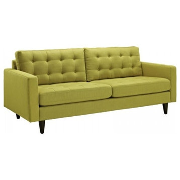 Empress Upholstered Sofa, Wheatgrass