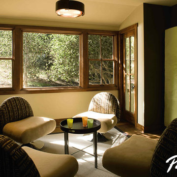 Pella® Architect Series® double-hung and fixed windows