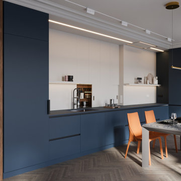 Living Area. Apartment In Vilnius