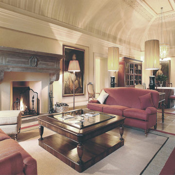 Living Room Fireplaces