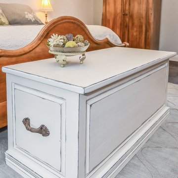 Modern farmhouse bedroom