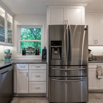 Amazing Kitchen Expansion and Remodel Brightens up Home in Arlington, VA