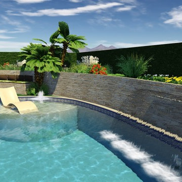 Tropical Backyard