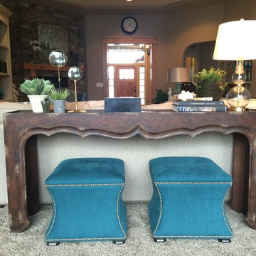 Console Table and accessories