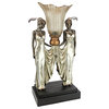 Design Toscano Art Deco Peacock Maidens Lamp