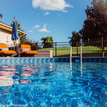 Hammond, WI Semi-In Ground Pool