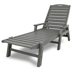 Transitional Outdoor Chaise Lounges by POLYWOOD