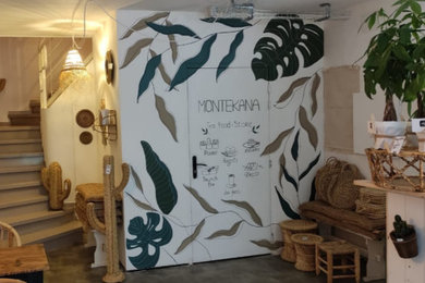 Fresque pour café "Montekana" à Bayonne