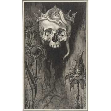 Skull Crowned With Snakes And Flowers The Duchess Of Malfi And The White Devil