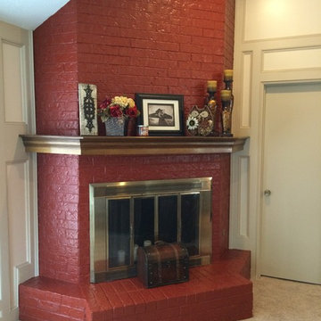 ProTect Painters: Stained Wood to Painted in League City, TX