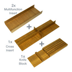Fineline MosaiQ Set 450 mm Model A - Cabinet & Drawer Organisers