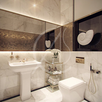 Family villa Contemporary Arabic Interior Design