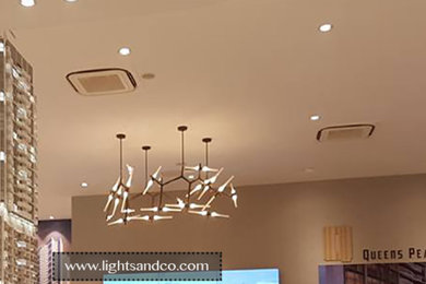 Customer's Lightings @ Condo Show Suite, Singapore (AURA Contemporary Pendant Li