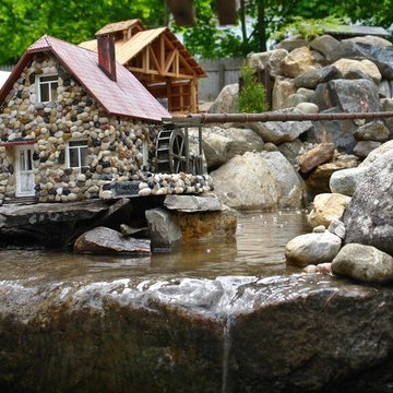 Landscape, Pools, and Waterfalls
