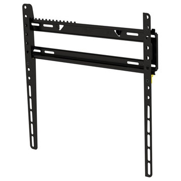 AVF Steel Flat to Wall Low Profile TV Wall Mount for most 25" to 55" in Black
