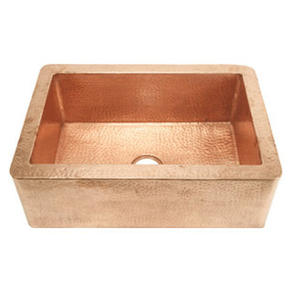 Cocina 30, 30-Inch Copper Kitchen Sink