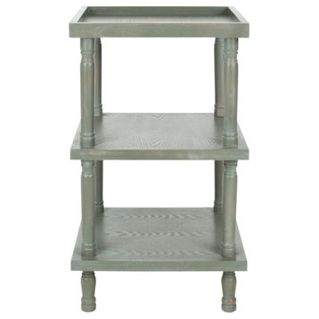 Marie 3 Tier Side Table, Ash Gray
