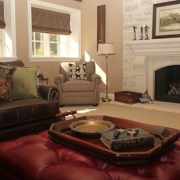 Flint Hills National Golf Inspired Family Room