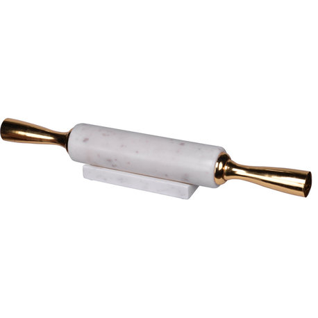 Banswara Cooking or Baking Tool, White and Gold