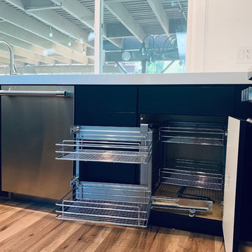 Matte Black Kitchen