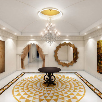 villa at muscat- arabic stylefoyer