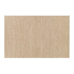 Woven Stripe Jute Rug - Area Rugs