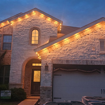 5 Lights Per M Permanent Holiday Lighting