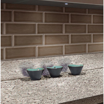 Artisan Taupe 4 x 12 Handcrafted Subway Tile