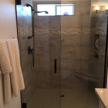 Dramatic Bathroom Renovation - After