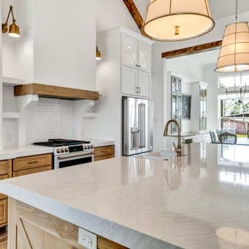 Architectural Designs Modern Farmhouse Plan 56460SM comes to life in Texas!