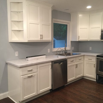 Simply White Painted Kitchen