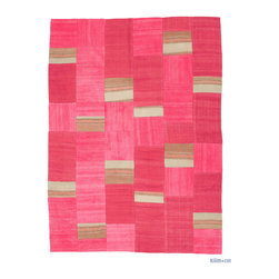 Turkish Patchwork Kilim Rug - Area Rugs