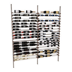 Millesime - Millesime Streamline Wine Rack - 96" High, 80" Width - Wine Racks