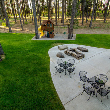 Backyard - 3/4 acre lot