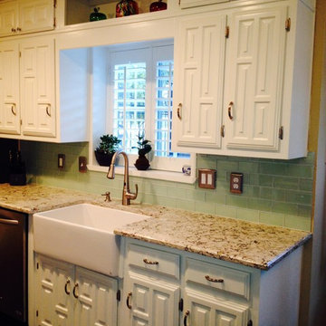 White Painted Cabinets