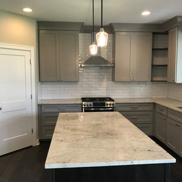White Mocha Kitchen Granite Countertops