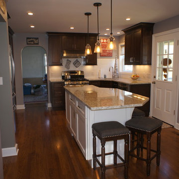 Before & After- Kitchen/Office remodel in Berlin, CT