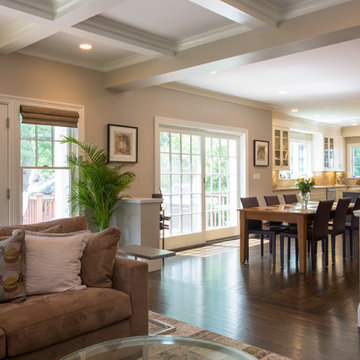 Family Room with View through the Kitchen