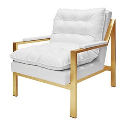 Worlds Away - Worlds Away Cameron Armchair - Armchairs And Accent Chairs