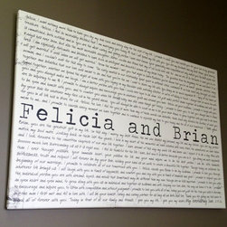 Canvas word art collection by Geezees - Products