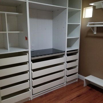 Convert a Small Room into Functional Closet Space