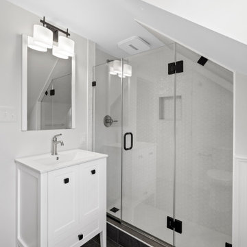 Bright Contemporary Bathroom Remodel in Ruxton