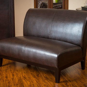 Contemporary Living Room Loveseat Sofa