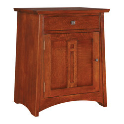 Stickley Highlands Door Night Stand 89/91-959 - Nightstands And Bedside Tables