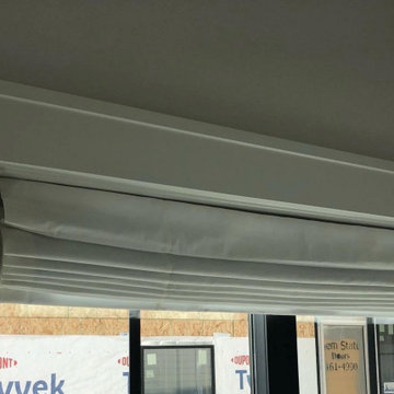 Graber Roman Fabric Shades - Seamless with Liner
