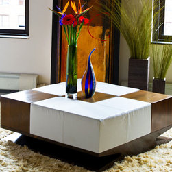 300-22 PCK Geometric Ottoman - Coffee Tables