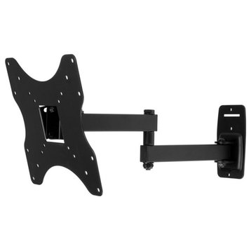 Swift Mount Steel Multi-Position TV Wall Mount for TVs up to 39" in Black