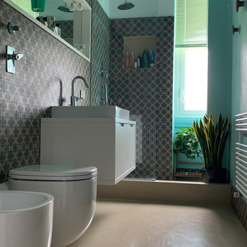 Bagno resina e cementine